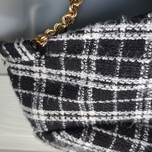 Banana Republic Textured Plaid Blazer | Fully Lined | NWOT | Size 8 - Picture 3 of 6